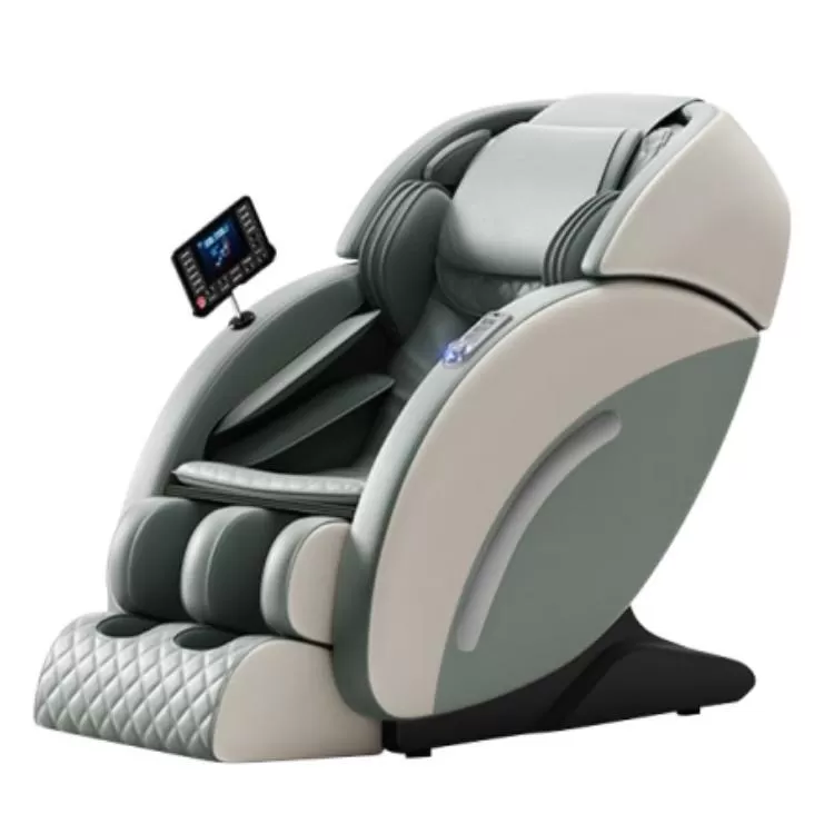 New Color 3D Heating Big Screen Full Body 3d Massage Chair thumbnail 6